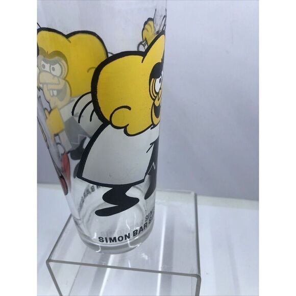 Simon Bar Sinister Cartoon Glass Pepsi Collector Series Vintage. Please Read - Picture 6 of 16